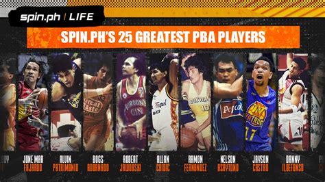 pba 25 greatest players list philippines